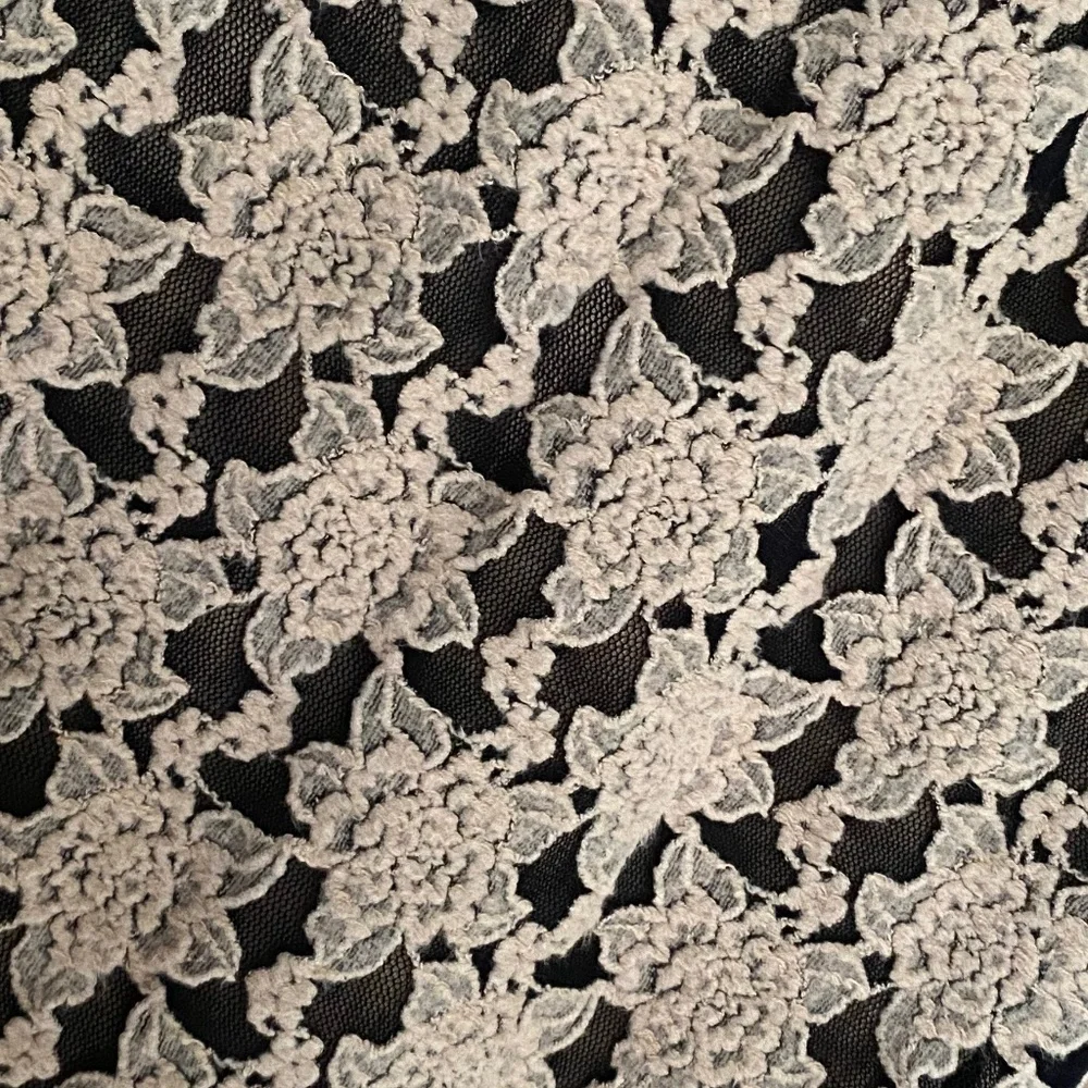 A’reve Lace Overlay Sleeveless Mini Dress M Cream - Picture 4 of 5